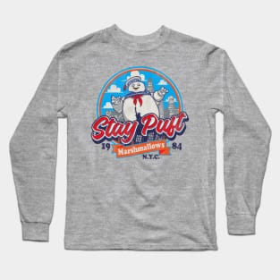 Stay Puft Worn Long Sleeve T-Shirt